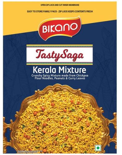 Bikano Kerala Mixture Namkeen, Packaging Type : Pouch