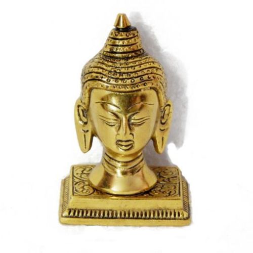 White Metal Buddha Statue