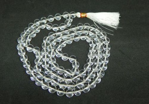 Crystal Quartz Mala : for Energy And Concentration