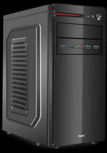 Foxin Premium SPARK PC Cabinet, Color : Black
