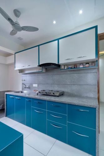 UPVC Modular Kitchen R 503, Color : Customizable