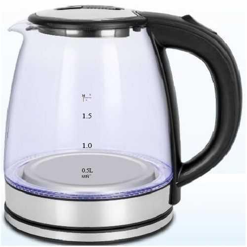 LMT Electric Glass Kettle, Color : Grey