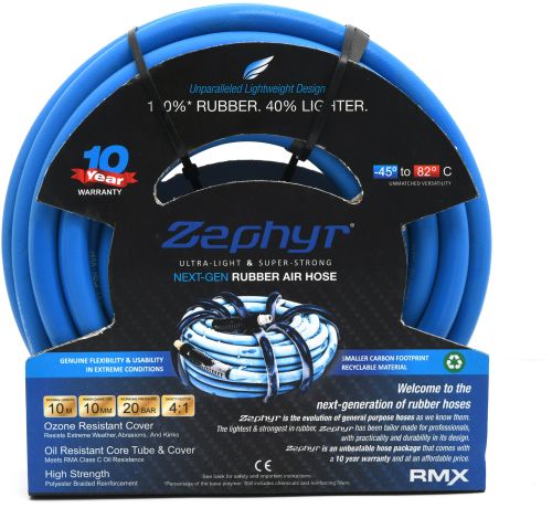Zephyr Rubber Air Hose 10mm X 15m Without Fitting (ZA1015WF)