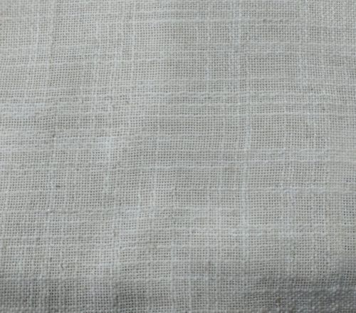 Plain Polyester Linen Fabric, Width : 30 Inch, Technics : Handloom