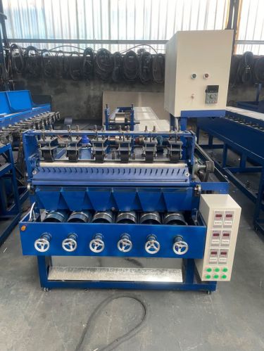 Electric Chrome Finish Stainless Steel Scrubber Making Machine