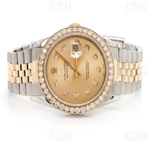 Latest Yellow Dial Jubilee Automatic Diamond Watch