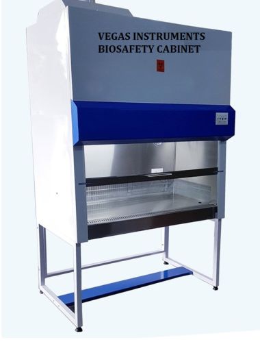 Single Door Metal Biosafety Cabinets, Color : Silver 5ftX2ftX2ft