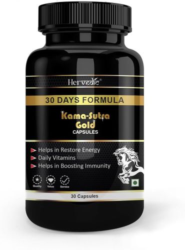 Kamasutra Gold Capsules, Packaging Type : Bottle, Medicine Type : Ayurvedic