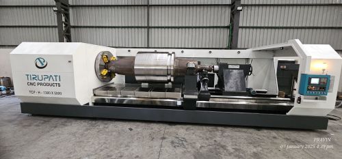 TCP Fully Automatic Mechanical CNC Turning Lathe Machine