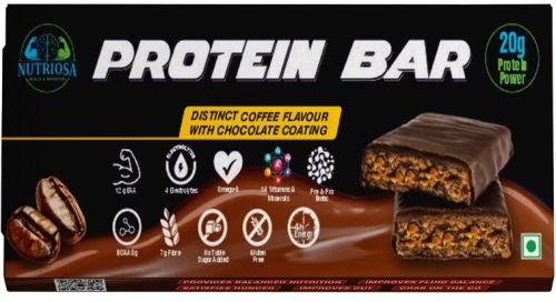 Rising Protein Bars, Brand Name : NUTRIOSA for Manufacturing Units