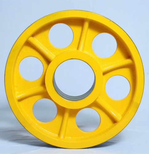 Polished FG-260 Elevator Diverter Pulley, Brand Name : ETI