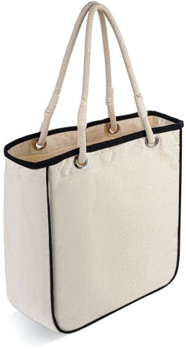 Plain Cream Cotton Canvas Tote Bag, Technics : Machine Made