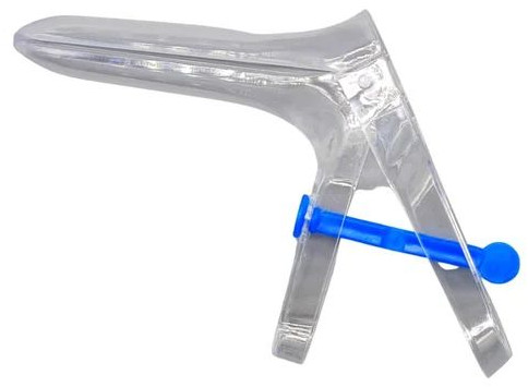 Polished Plastic RSC Disposable Cusco Vaginal Speculum, Color : White
