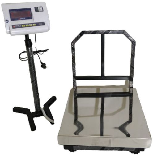 Polished Steel Automatic Weighing Machine, Brand Name : APPLE