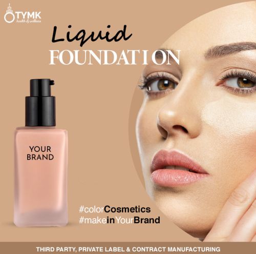 Liquid Foundation, Packaging Type : Glass Bottle for Face, Make up