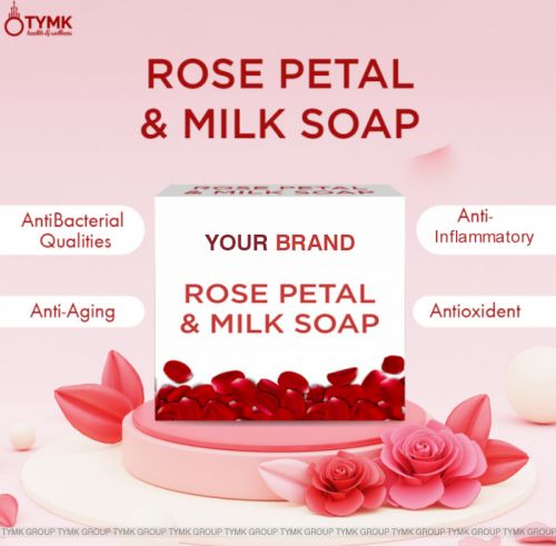 Rose Petal Soap, Packaging Type : Plastic Box, Box for Bathing