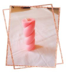 Soy Wax Plain Polished Multicolor Designer Tapper Candle