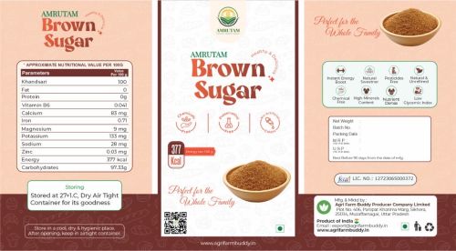 Refined Organic Brown Sugar, Form : Crystal, Purity : 90%