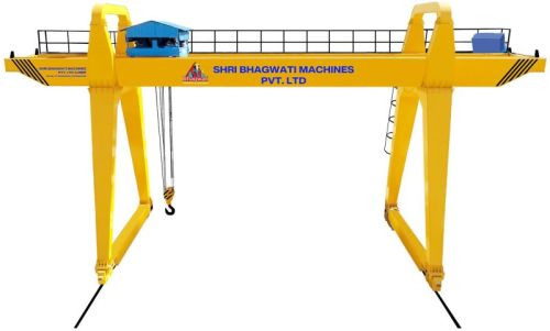 Shri Bhagwati Machines Pvt Ltd Mild Steel Double Girder Gantry Crane