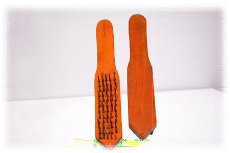 Wooden Wire Brush, Color : Orange Standard