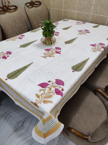 Cotton Double Size Block Print Bedsheet (Jaipurbedsheetwala) For Home