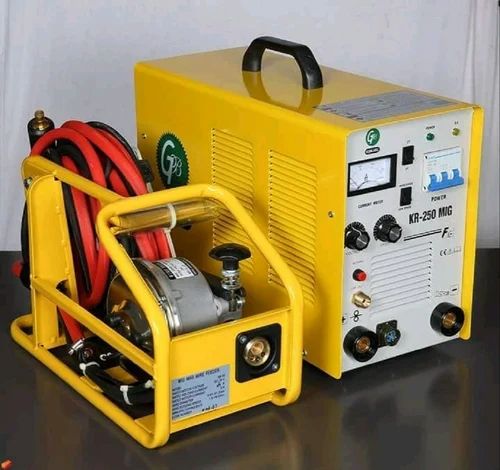 Semi Automatic Electric Metal CO2 Welding Machine, Color : Yellow