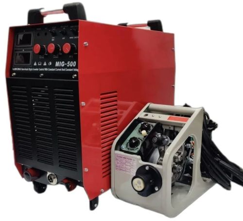 Semi Automatic Electric Metal MIG 500 Welding Machine, Voltage : 220V