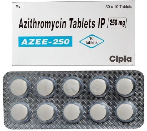 Azee 250 Azythromycin Tablets IP 250 Mg