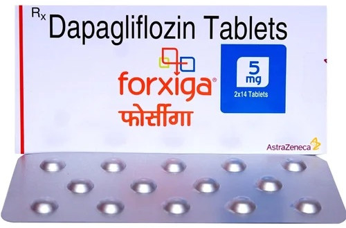 Dapagliflozin 5mg Tablet, Packaging Type : Paper Box