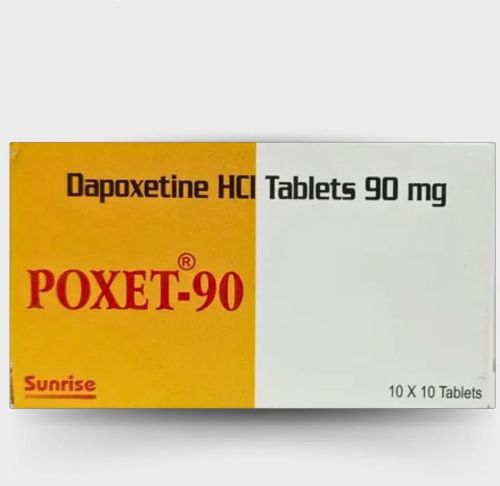 Dapoxetine 90mg Tablets, Packaging Type : Box