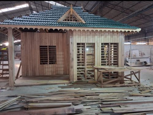 Privus Arbor Polished Wooden Cottages 40x15x12 For Tourism