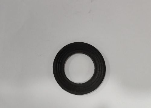 Power Coated Service Saddle Rubber Washer, Color : Black