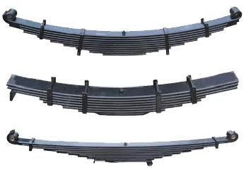 Polished Iron Hydraulic Truck Leaf Spring, Color : Black