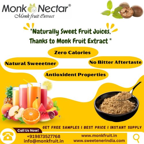 Food Ingredient Monk Nectar, Packaging Type : Bag / Box For Beverages