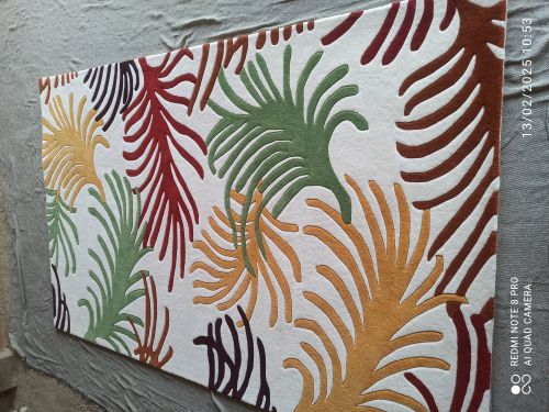 Hrw Nz Wool Floral Rugs 5×8 For Floor