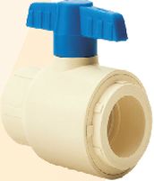 Jindal CPVC Ball Valve, Color : White, Sky Blue For Water Fitting