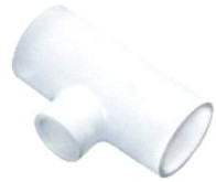 Jindal UPVC Reducer Tee, Color : White for Fittings
