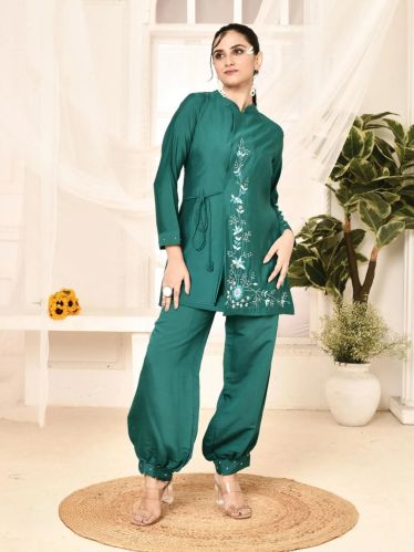 Solid Cotton Coord Sets, Fit Type : Relaxed