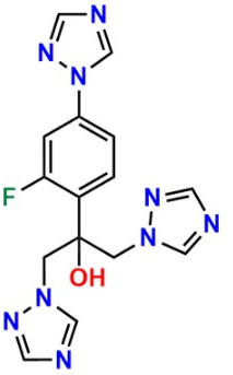Fluconazole Impurity B, Form : Powder, Purity : Nlt 90%