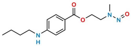 N-nitroso Desmethyl Tetracaine, Form : Powder, Purity : NLT 90%