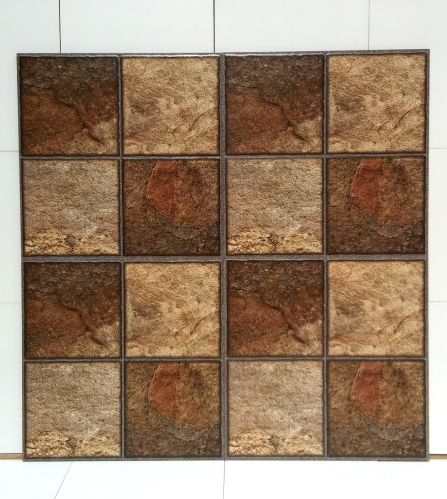 Ceramic 400X400mm HRP Natural Cobble Stone, Color : Brown for Floor