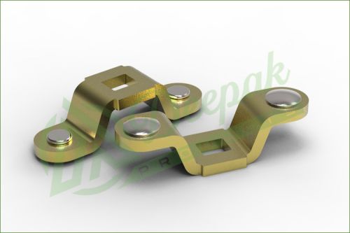 Brass Riveted U Bend, Color : Golden, Certification : ISI Certified