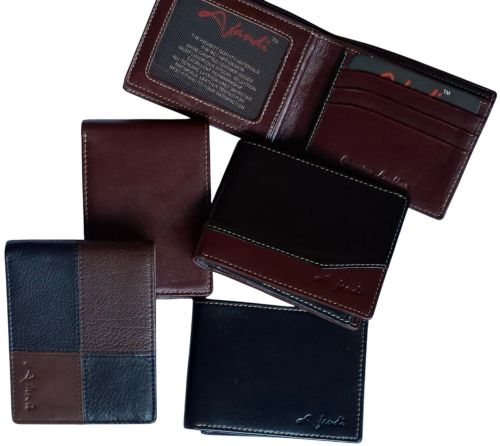 Nappa Leather Wallet, Color : Costomised