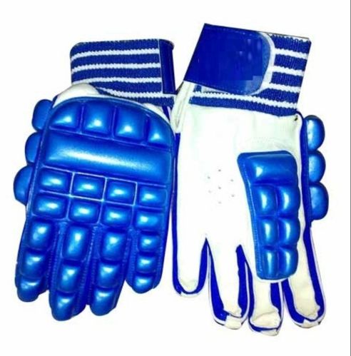 Dotted Leather Field Hockey Gloves, Color : Multicolor