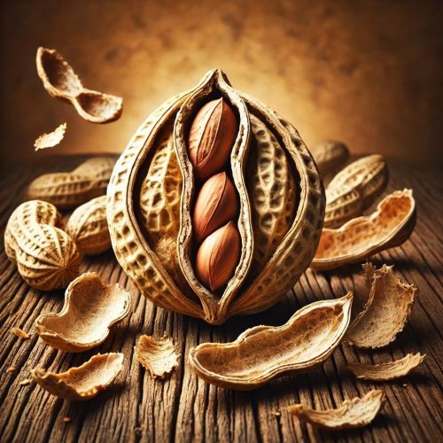 Peanut Shells, Color : Brown