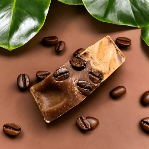 All Natural Rotch Coffee Beans Bar Soap, Color : Brown, Form : Solid