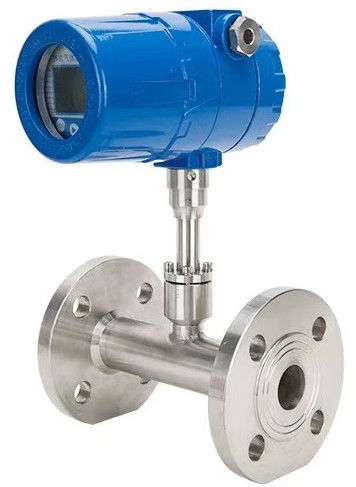 Powder Coated Thermal Mass Flow Meter, Color : Silver, Blue