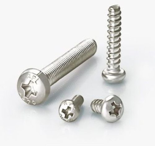 Crossed Recessed Raised Cheese Head Screws Standard