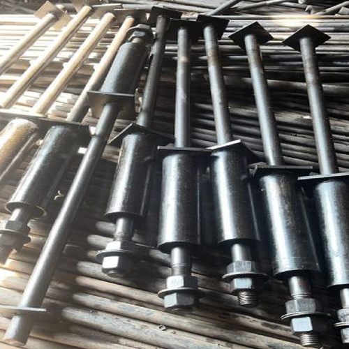 Polished Metal J Type Foundation Bolts, Color : Grey Standard