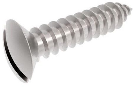 Slotted Raised Countersunk Tapping Screws Standard